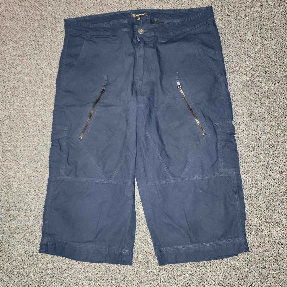 long blue shorts size 36W from the I.N.C international concepts brand.